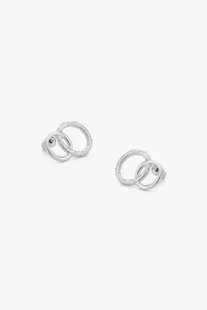 Tutti & Co Pose Earrings Silver-EA528S