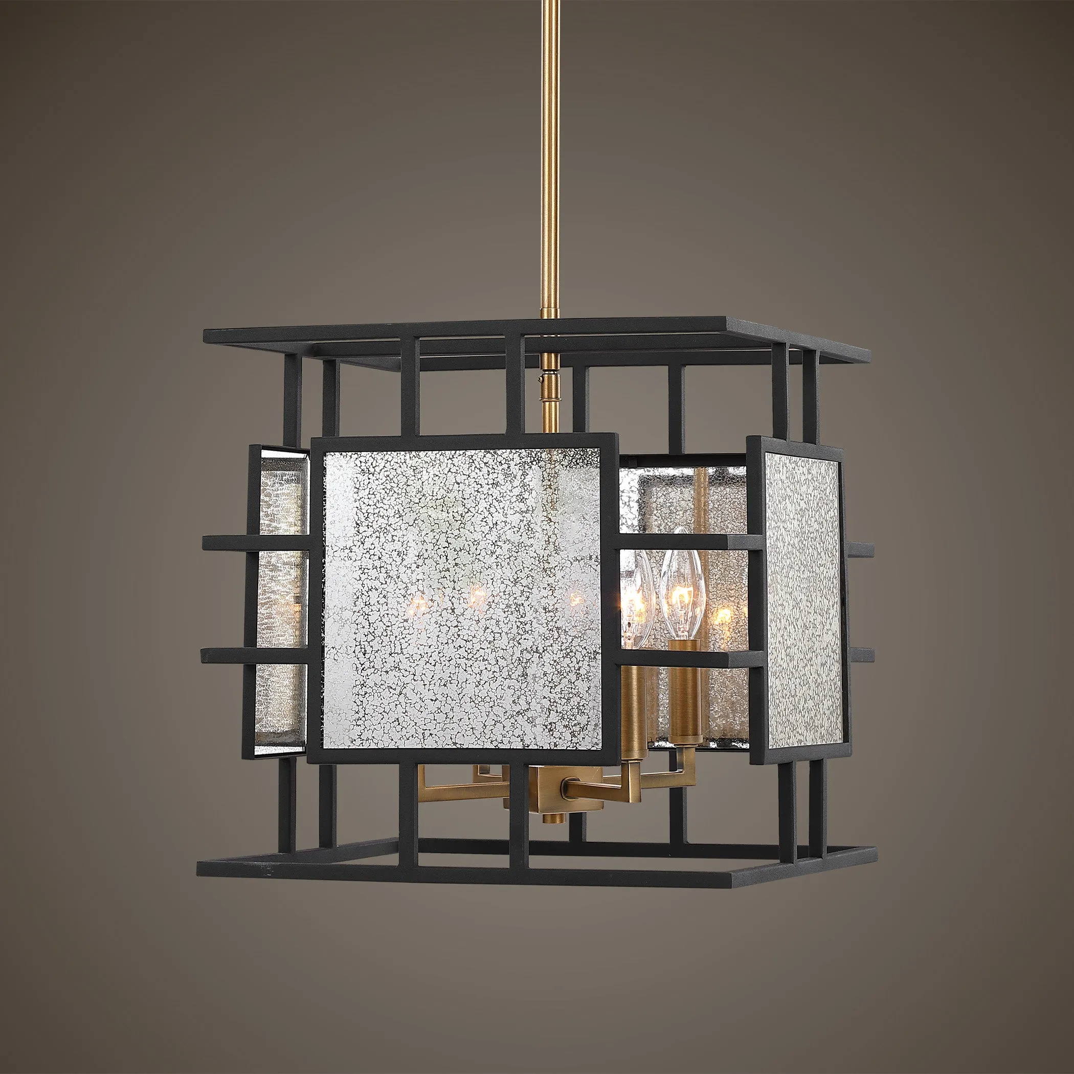 Uttermost Holmes 4 Light Geometric Pendant