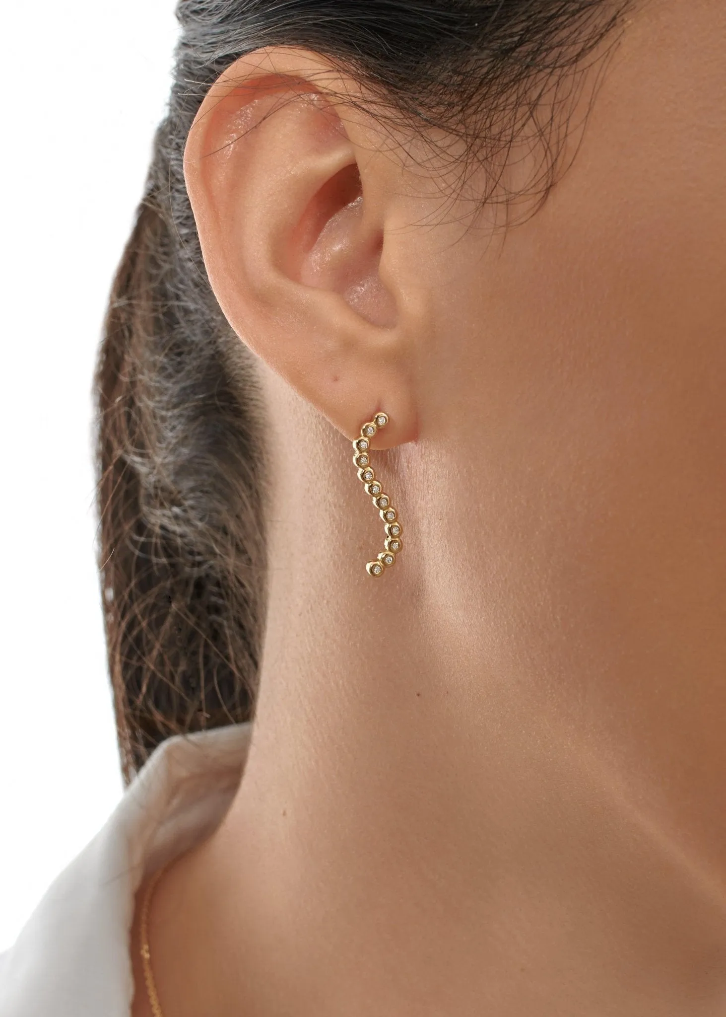 Wave earrings