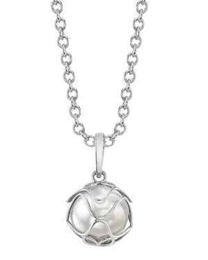 White South Sea Pearl Omerta Pendant